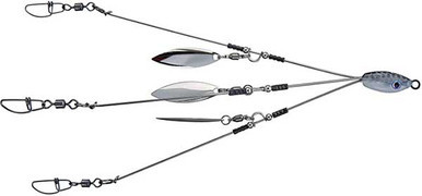 Mini Rig 3 Wire 3 Blade Umbrella Rig