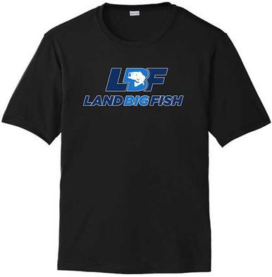 Land Big Fish Sport-Tek Competitor Short Sleeve Tee Shirt