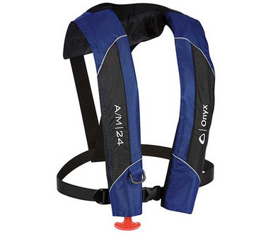 Onyx A/M-24 Automatic/Manual Inflatable Life Jacket (PFD)
