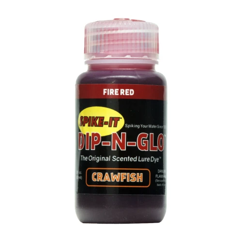 Spike-It Dip-N-Glo Crawfish Soft Plastic Lure Dye