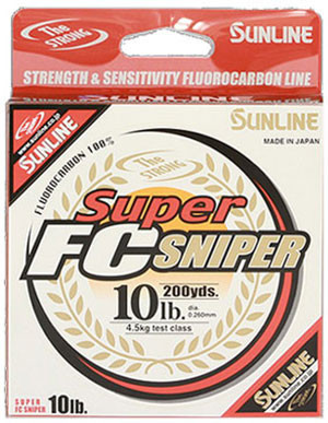 Sunline Super FC Sniper Fluorocarbon Line Natural Clear