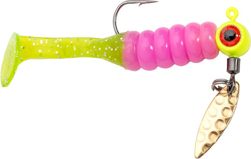 Strike King Mr. Crappie Sausage Head Spins Pre-rigged Slabalicious