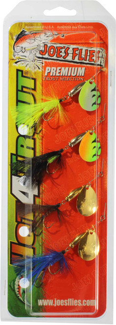 Joe's Flies Hot-4-Trout 4 pack