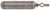Eagle Claw LWDSC Lazer Lead Cylinder Drop Shot Weight