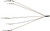 3 Brothers Baits A-Rig Weightless 5-Wire No-Blade Long Umbrella Rig