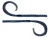 X Zone - 11" Blitz Worm Curl Tail
