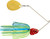 Covert Series Single Colorado Spinnerbait