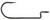 Hayabusa WRM114HD Round Bend Offset Heavy Duty Worm Hook