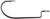 Owner 5102 Offset Shank Worm Wide Gap Hooks