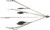 3 Brothers Baits A-Rig 5-Wire 4-Blade Long Umbrella Rig
