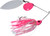 Zorro Bait Co. Tandem Willow Painted Blade Long Arm Aggravator Spinnerbait
