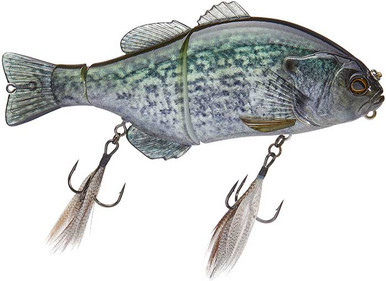4k handmade bluegill fishing lure The 3D eyes First Look: Lucky Craft Real