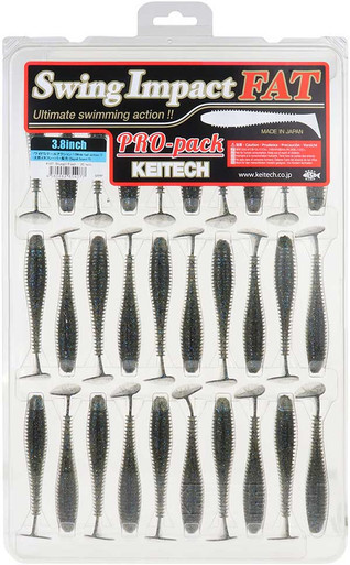 スピーダホリックFX 【Rei Iwakura】・Kスト(FAT)約80本 Keitech Fat Swing Impact Pro Pack