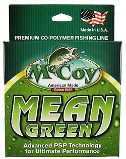 ★McCoy NON F ENERGY PREMIUM 650g McCoy Premium Co-Polymer Line Mean Green