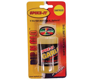 dye for soft plastic fishing lures Spike-It Dip-n-Glo Designed specifically for non If you are looking to