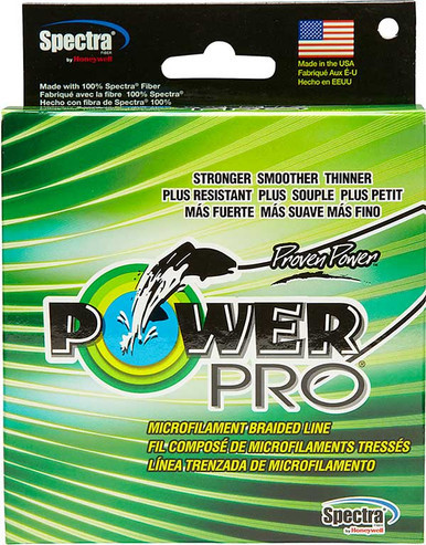 power pro braided fishing line yellow PowerPro Braid By The Yard J&H Tackle makes a rounder and smoother line Power Pro Spectra Braided Fishing