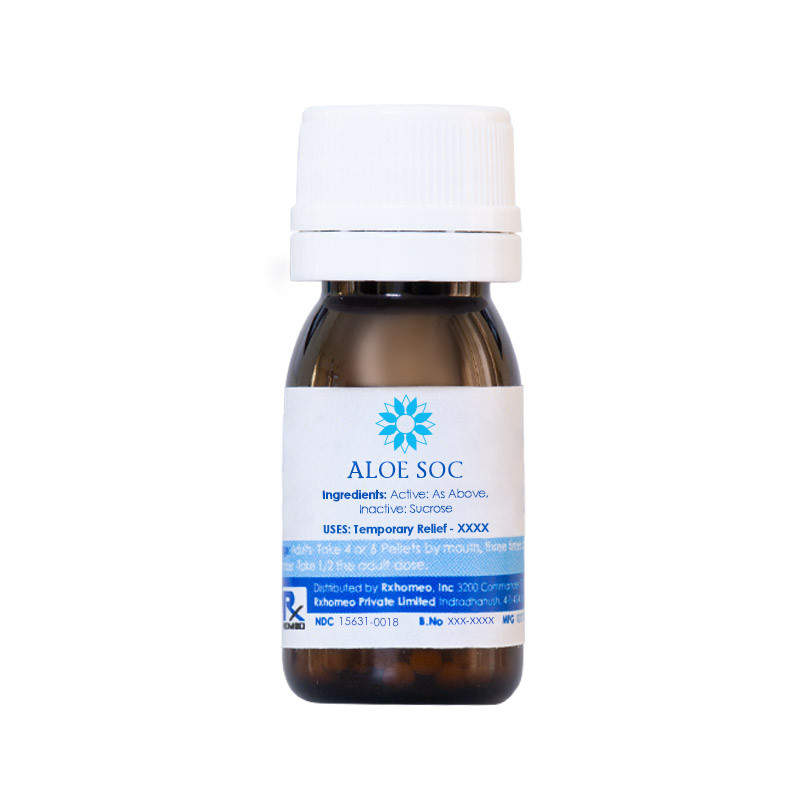 Buy Aloe Socotrina 30C - 500 Pellets- lactose-free homeopathic pellets uses  hemorrhoids