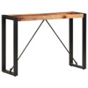 vidaXL Console Table 43.3"x13.8"x29.9" Solid Sheesham Wood