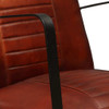 vidaXL Lounge Chair Brown Genuine Leather