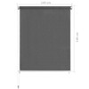 vidaXL Outdoor Roller Blind 55.1"x55.1" Anthracite