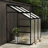 vidaXL Greenhouse Anthracite Aluminum 140.1 ft