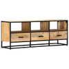 vidaXL TV Stand 47.2"x11.8"x17.7" Solid Wood Mango