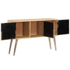 vidaXL Sideboard 47.2"x11.8"x29.5" Solid Mango Wood