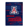 ARIZONA OFFICIAL NCAA "Digitize" Raschel Throw Blanket; 60" x 80"