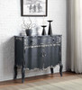 ACME Deianira Console Table in Antique Gray Finish AC00287