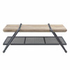 ACME Brantley Coffee Table in Oak & Sandy Gray Finish LV00430