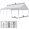  Party Tent/Marquee White 26.2'x13.1'