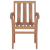 vidaXL Patio Chairs 2 pcs with Taupe Cushions Solid Teak Wood A949-3062216