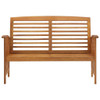 vidaXL Patio Bench 46.9" Solid Acacia Wood A949-310259