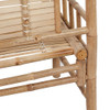 vidaXL Patio Bench with Cushion 47.2'' Bamboo A949-3063902