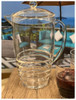 2.5 Quarts Water Pitcher with Lid, Swirl Unbreakable Plastic Pitcher, Drink Pitcher, Juice Pitcher 