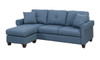 2-PCS SECTIONAL in Blue