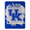 KENTUCKY OFFICIAL NCAA "Dimensional" Micro Raschel Throw Blanket; 46" x 60"