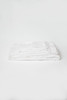 Omne Sleep 4-Piece White Microplush and Bamboo Twin Hypoallergenic Sheet Set