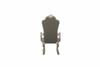 ACME Dresden Arm Chair (Set-2), Vintage Bone White & PU 68173