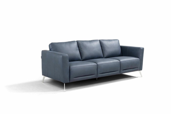 ACME Astonic Sofa , Blue Leather LV00212