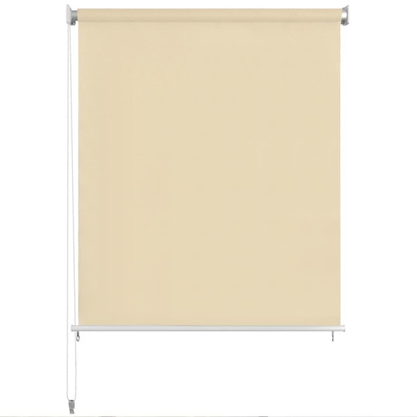 vidaXL Outdoor Roller Blind 70.9"x90.6" Cream