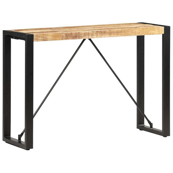 vidaXL Console Table 43.3"x13.8"x29.9" Solid Mango Wood