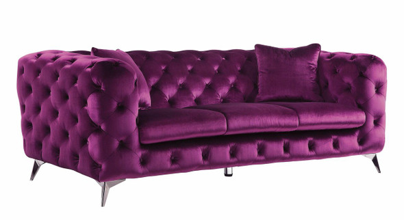 ACME Atronia Sofa, Purple Fabric 54905