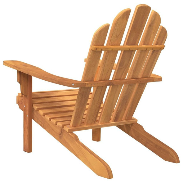 vidaXL Patio Adirondack Chairs 2 pcs 31.1"x37.4"x36.2" Solid Wood Teak