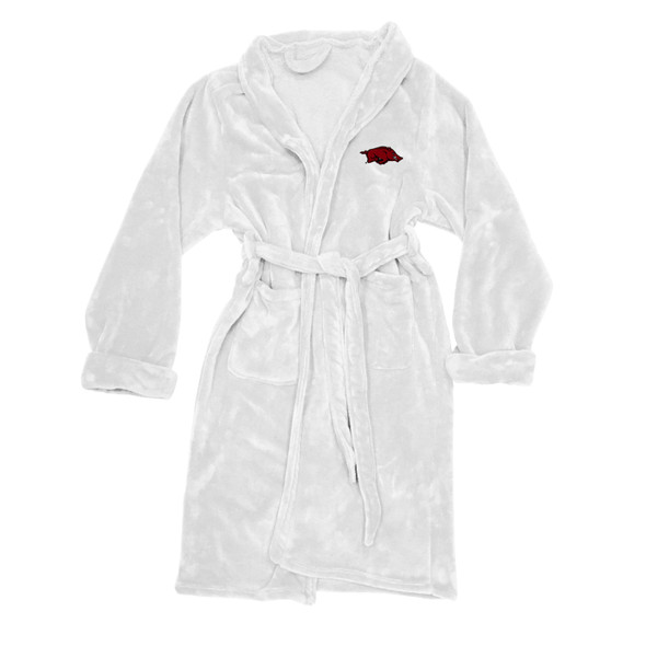 Arkansas OFFICIAL Collegiate Men's L/XL Silk Touch Bath Robe