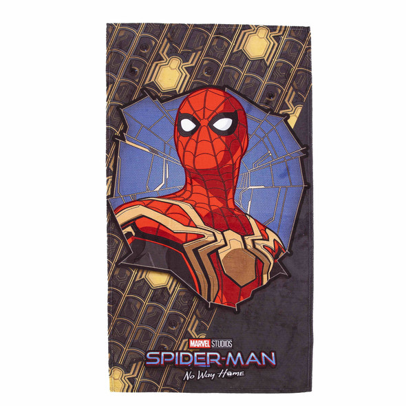 Spider-Man; Gold Spiders Beach Towel; 30" x 60"