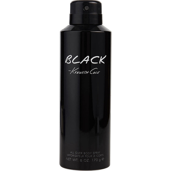 KENNETH COLE BLACK by Kenneth Cole (MEN) - BODY SPRAY 6 OZ