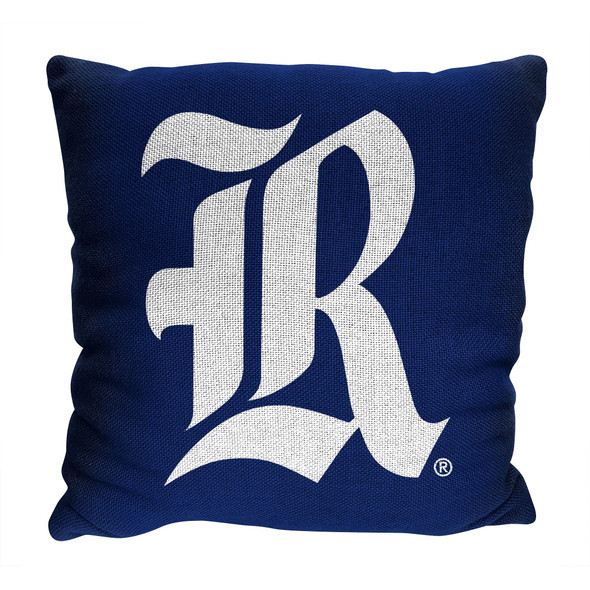 Rice OFFICIAL NCAA "Invert" Woven Pillow; 20" x 20"
