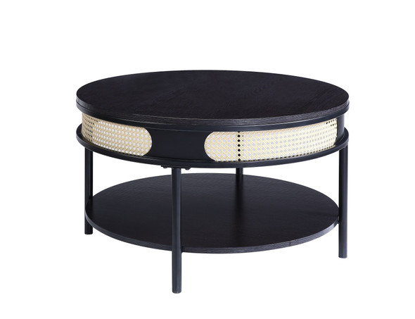 ACME Colson Coffee Table , Black Finish LV01076