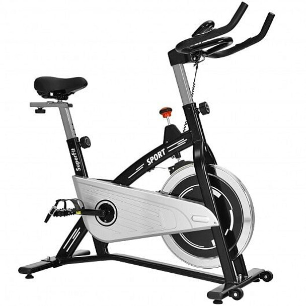 Indoor Exercise Cycling Bike with Heart Rate and Monitor